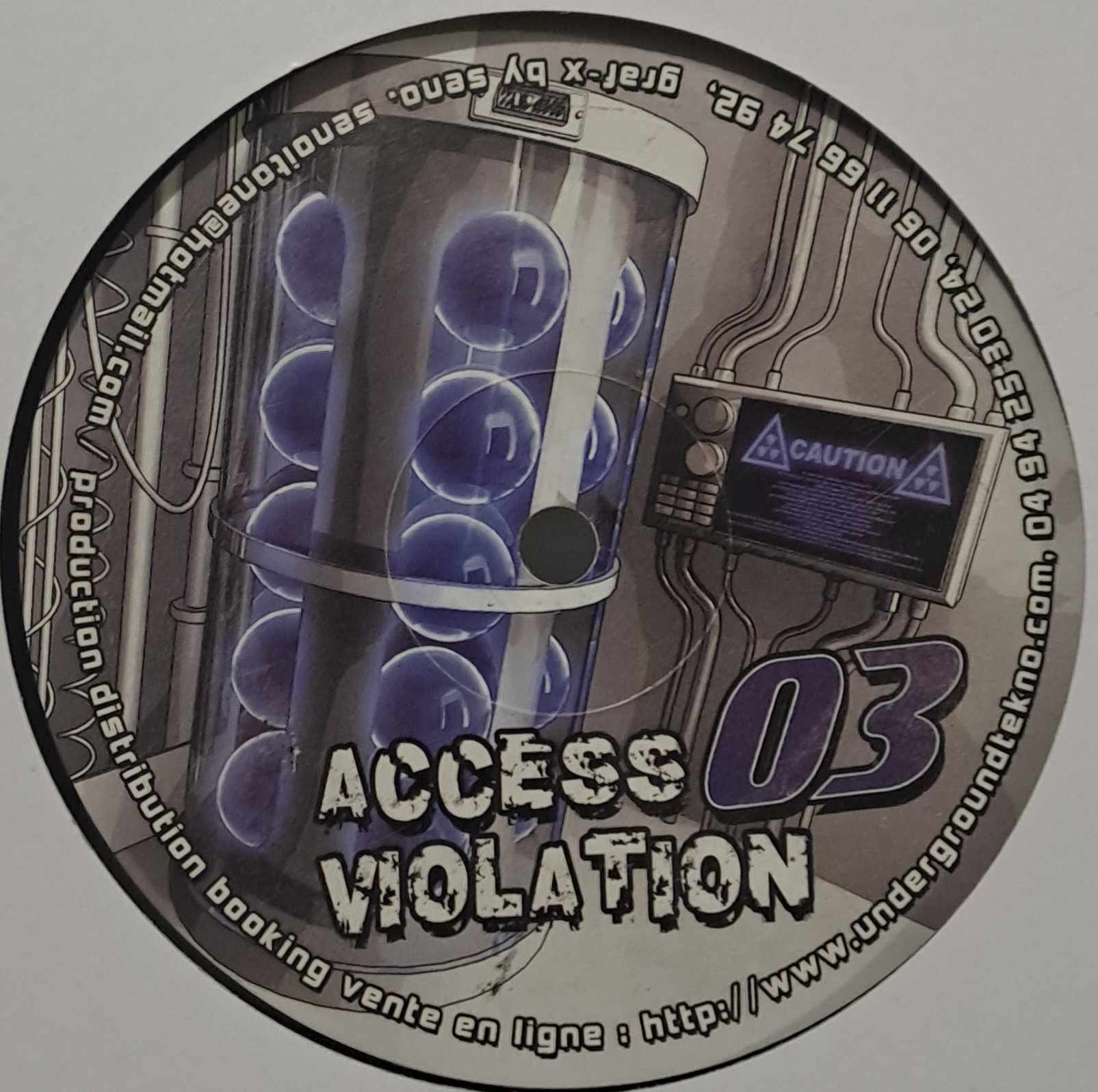 Access Violation 03 - vinyle freetekno